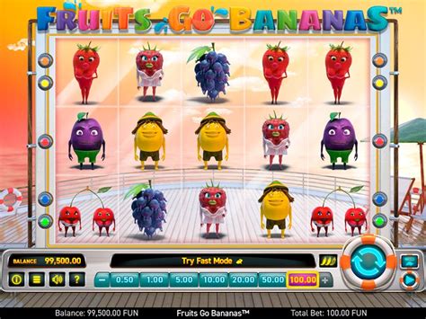 Fruits Go Bananas Slot - Play Online